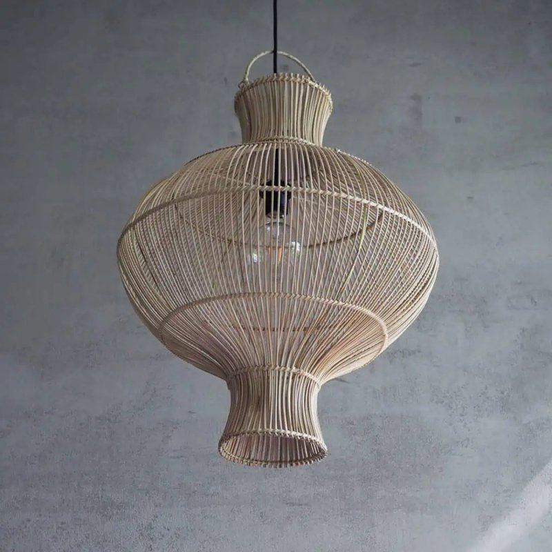 Wooden Sheep Wasabi Light Fitting Bedroom Chandelier Japanese Retro Variety Chinese Living Room Hotel B&B Restaurant Light