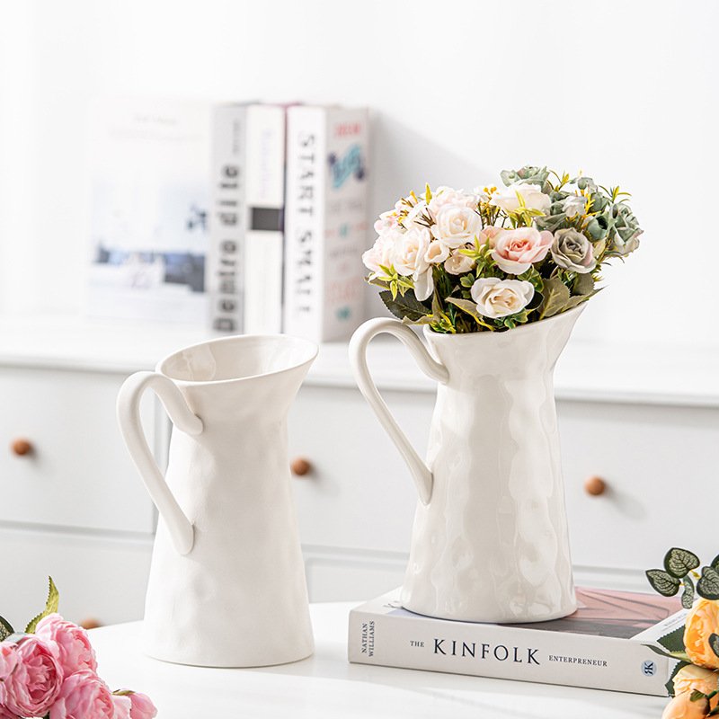 European style mangroun simple vegetarian ceramic vase crafts home decoration