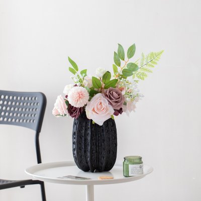 Diandian Hucuda ceramic vase simple modern matte flower maker B&B ornaments high-end