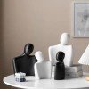 Abstract couple human body ceramic ornaments style home fresh shape simple