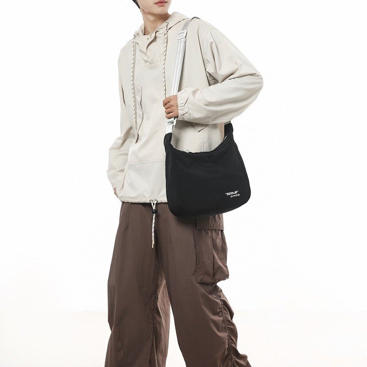 Original crossbody bag men and women shoulder bag travel travel washing cloth water-repellent fabric large capacity students attend class