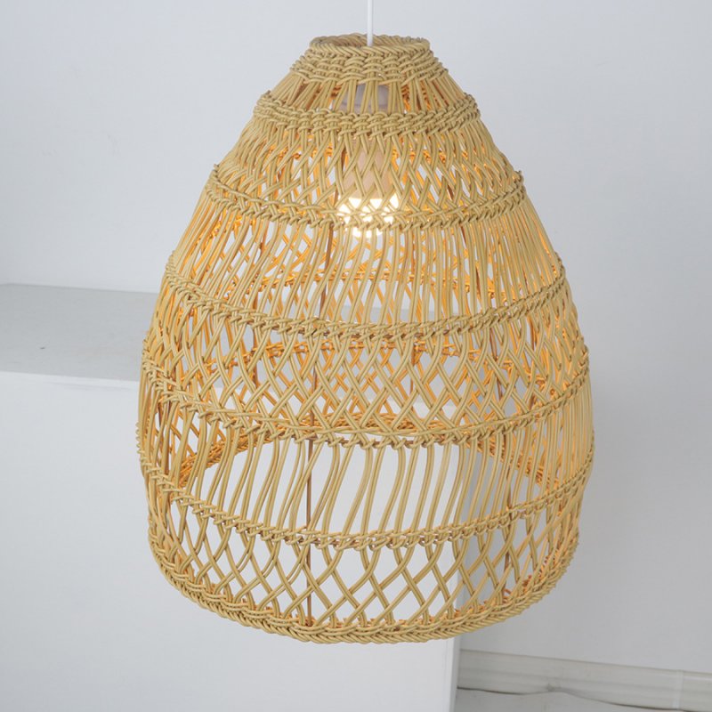 Wood Sheep Zen B&B Tea Room Chandelier Restaurant Rattan Bedroom Study Retro Wasabi Style Handmade Rattan Art Light